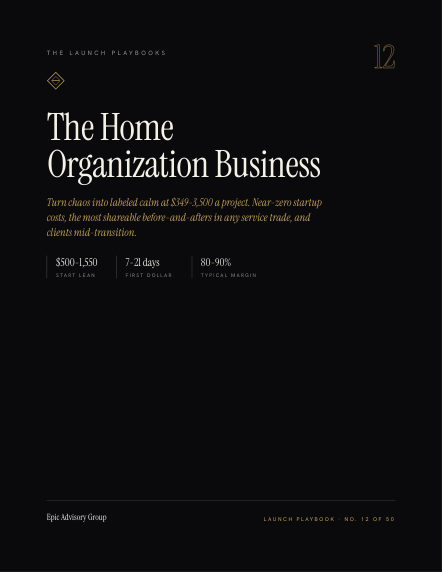 Home Organization field guide