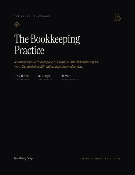 Bookkeeping Practice field guide