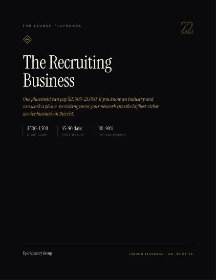 Recruiting & Staffing field guide